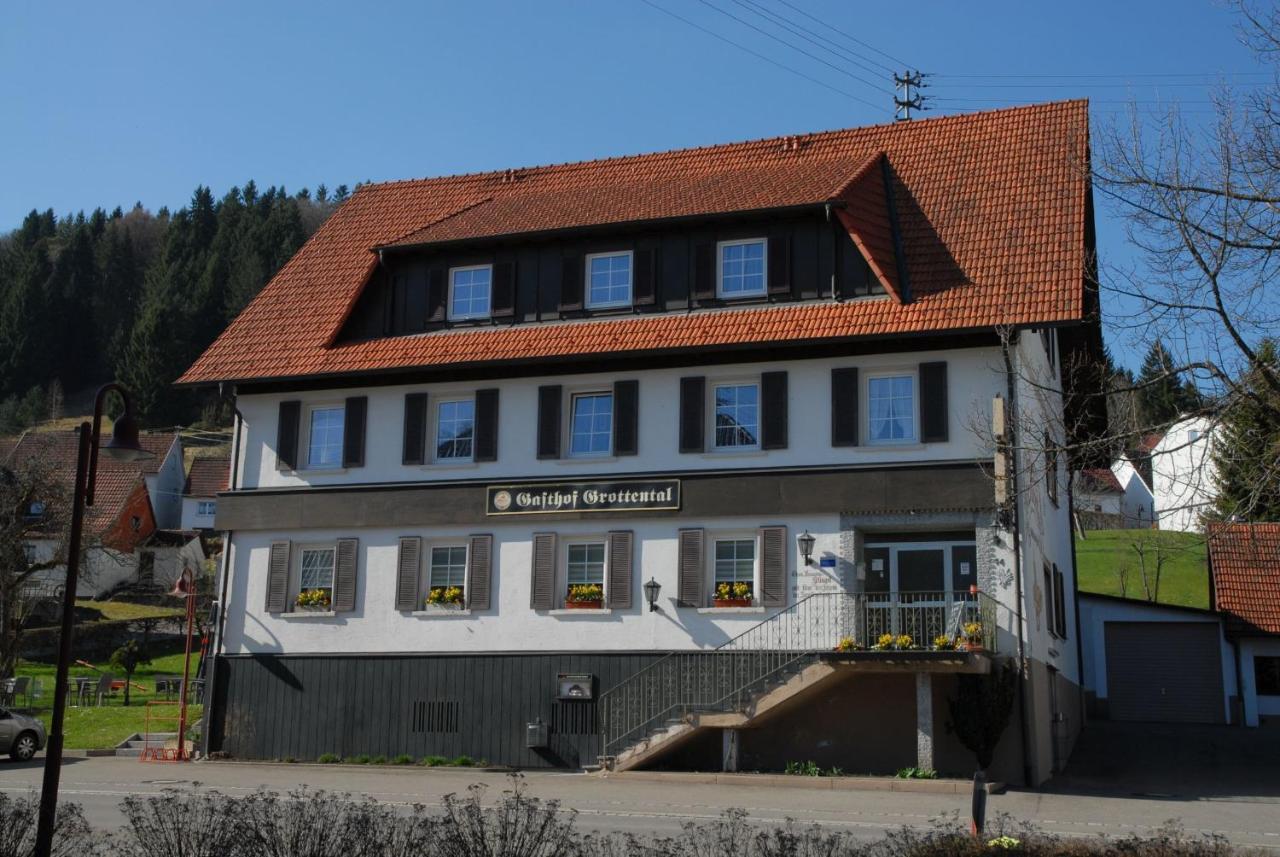 Hotel Garni Grottental Messstetten Kültér fotó